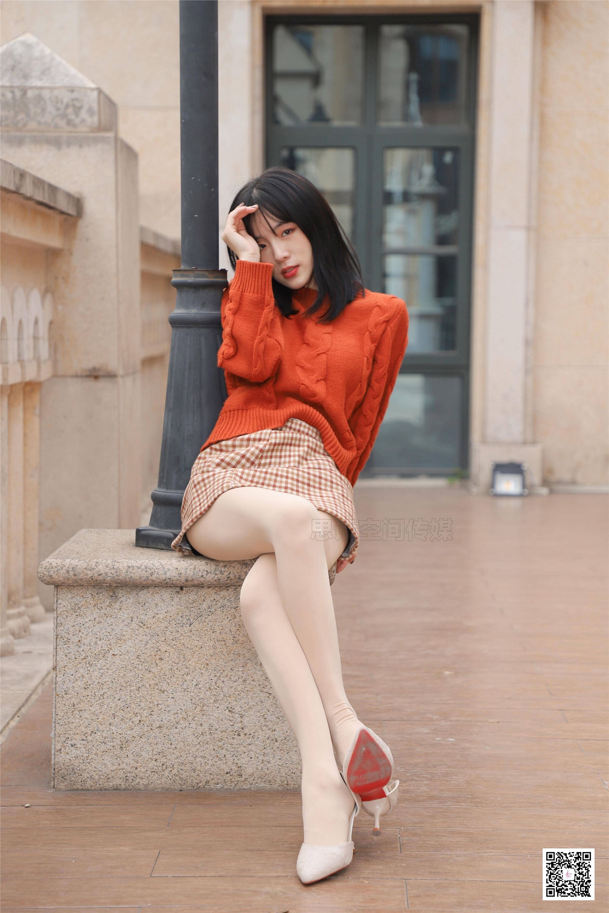 SiHua思话 SJ064 小狐狸仙女 风尖头浅口女鞋